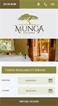 Mobile Screenshot of mungaecolodge.com